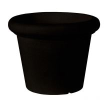 Newgarden Be Happy! - rosa 55 Jardinière Ronde Rustique d'Intérieur et d'Extérieur Pour Plantes et Fleurs Très Résistante au Passage du Temps.