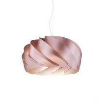 Rosa Metallaufhängung aus verchromtem Metall Cm. 42 x 26 Std