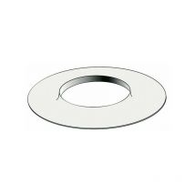 Rosace Ø125 pe blanche 2 parties Ubbink 224115
