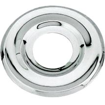 Rosace A Moulure Diamètre 1/2" (15x21) Chrome