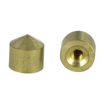 Rosace Conique Laiton 8 Taraudage borgne M3 au pas de 50-1 piece