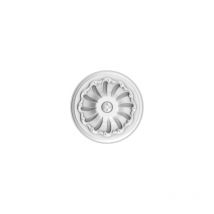 R10 Rosace de plafond Orac Decor ø 15cm - moulure décorative polyuréthane Avec un tube de colle
