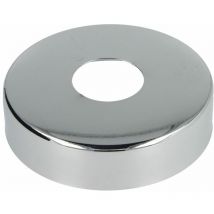 Rosace design p. robinet, laiton chromé 80 mm x 3/4 x 20 mm
