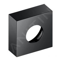 Keuco - ixmo - Rosace de rallonge 35 mm, avec indication rouge/bleue, chrome noir 59551130382