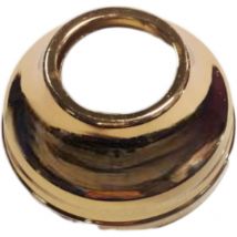 Rosace en laiton doré diamètre 26