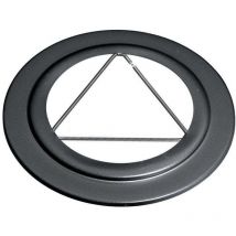 Joncoux Rosace à ressorts pour tuyau email 0,7 mm - 125 - Noir