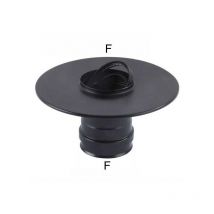 Rosace Inox 8 Noir Joint Pellet 300 Maral