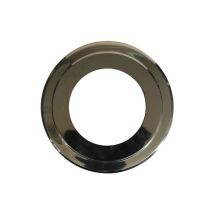 SIVAC – Rosace ronde en acier inoxydable – Diamètre intérieur 80 mm – Plomberie chauffage