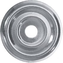 Rosace plate - diamètre 25 mm - boite de 100 pièces