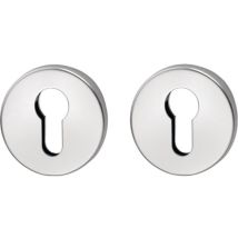 EDI - Rosace porte en acier inoxydable 056 va F00 épaisseur.8mm pz rd.