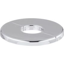Nt Noyon&thiebault - Rosace Ronde À Agrafes Ø60 Pour 1/2 (15x21) (x2) Noyon & Thiebault Chromé