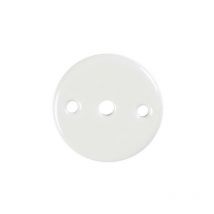 Rosace en porcelaine - Trou rond 6 mm - merigous