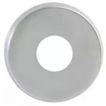 Paire de rosaces inox brossé 304 pour batteuse - ø trou 20 mm - IN125