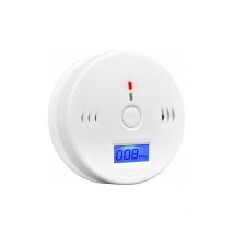 Carbon Monoxide Detector Alarm co Detector Alarm Sensor with lcd Display Memory Function Battery Operated for House Bedroom Living Room Factory Hotel