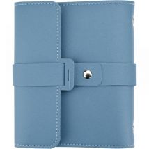 Bleu) Rangement Boucle d'oreille,Presentoir Boucle d'oreille,Boite a Bijoux Femme,Rouleaux de Bijoux pour Le Voyage en Cuir PU,Un Petit Livre pour