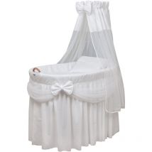 Bébé landau/berceaux, complet, plusieurs modèles disponibles:blanc/blanc - Waldin