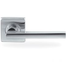 Roseta Cuadrada Modelo Rental Efecto Inox
