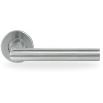 Roseta (L)angulo Recto Modelo Hebe Inox - Roseta hebe