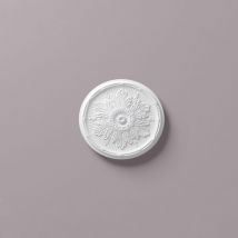 Rosetón NMC R9 arstyl Noel Marquet Elemento decorativo diseño atemporal clásico blanco diámetro 53 cm