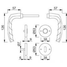 Rosette F1 1530/42KV/42KVS,8,PZ