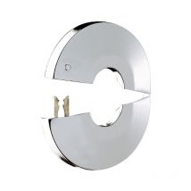 Rosette zum Öffnen Delabie 2 Stück verchromt D12/54mm H.9mm