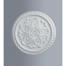 Rosettes décoratives pour le plafond en polystyrène élargi diverses décorations er 42 - Ø42 cm.