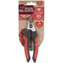 07101 Soft Protection - Forbici da salone, misura piccola - Rosewood