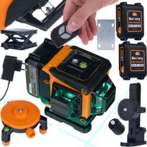 Rosfix Animal Pro Hawk Raph 12l – Kreuzlinienlaser Mit 12 Linien Ip54, Usb-c, Li-ion Akkus Inkl. Fernbedienung, Koffer Präzisionswerkzeug Für Bau- Und