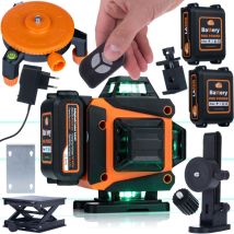 Rosfix Animal Pro Hawk Raph 16l – Kreuzlinienlaser 16 Linien, Usb-c, Ip54, Li-ion Batterie Mit Fernbedienung, Stativ Für Bau, Montage Laser-levelgerät
