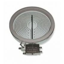 Res 41014508 Chimenea radiante D145mm 1200W vitrocerámica - Gris - Rosi