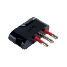 Electrical material mobiler stecker 2p+e 16a schwarz - rs9707n - Rosi