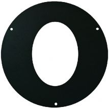 Rosone ellittico in acciaio ø cm 10 - spessore 1,2 mm
