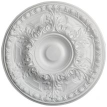 Rosone europarati emilia bianco 48 x 48 x 4,5 cm