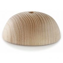 Rosone in legno con accessori per il fissaggio