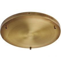 Rosone Multicavo 3 Luci In Ferro Bronzato Diametro 40 Cm