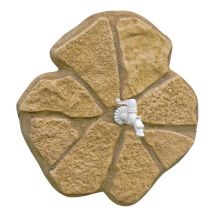 Rosone Rosa Del Deserto 67x4xh65cm Tufo In Pietra