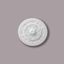 NMC - Rosone soffitto parete R25 arstyl Noel Marquet elemento decorativo design classico senza tempo bianco diamentro 96,5 cm