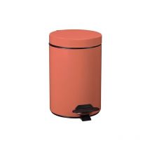 Poubelle cyjeu 3L corail mat lisse Rossignol 90007