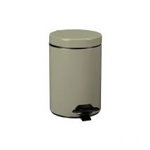 Poubelle cyjeu 3L gris vert mat lisse Rossignol 90008