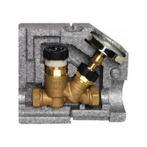 Rossweiner Automatisches Zirkulationsventil aus Rotguss Regulierventil 1/2'-3/4' 3/4 Zoll