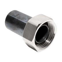 Verschraubung dn 20 mit Schweißtülle, 1391401 - Rossweiner