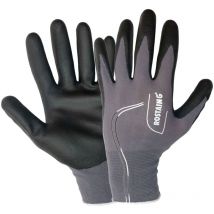 Guantes para todos los trabajos negros/grises t: 9/10