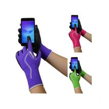 Rostaing Handschuh Maxfeel, Gr¤e 7-8 (abwechslungsreiche grЩne Farben, Pink, Violett)