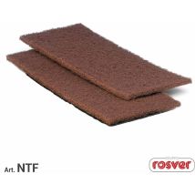 Rosver Ntf Fogli In Non Tessuto 115x280 Mm Per Satinare Levigare Legno Metalli