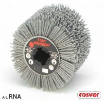 Rna ruota ruote in filo di nylon abrasivo per legno e metalli g. 80 Ø100 - Rosver