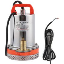 220W Pompe Submersible, Pompe Submersible Petite Batterie Solaire Piscine Nettoyage 8 mètres Ascenseur 2.5 mètres Câble DC(24V) - Rosvola