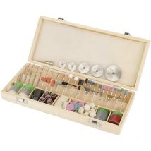 Rosvola 242 Pieces Accessoires d'outil Rotatif outil rotatif multi-usage kit d'accessoires Kit multi-usage