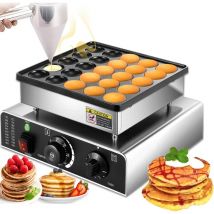 950 w Eierkuchenmaschine, Waffeleisen, 50 300 °C Temperaturregelung zum Backen kleiner und flauschiger Pfannkuchen - Rosvola