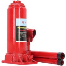 Rosvola Cric bouteille hydraulique 6 tonnes -rouge