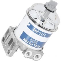 Rosvola - Ensemble de filtre à carburant, ensemble de filtre à carburant 7111-296 Remplacement adapté pour Massey Ferguson 133 135 140 145 165 168